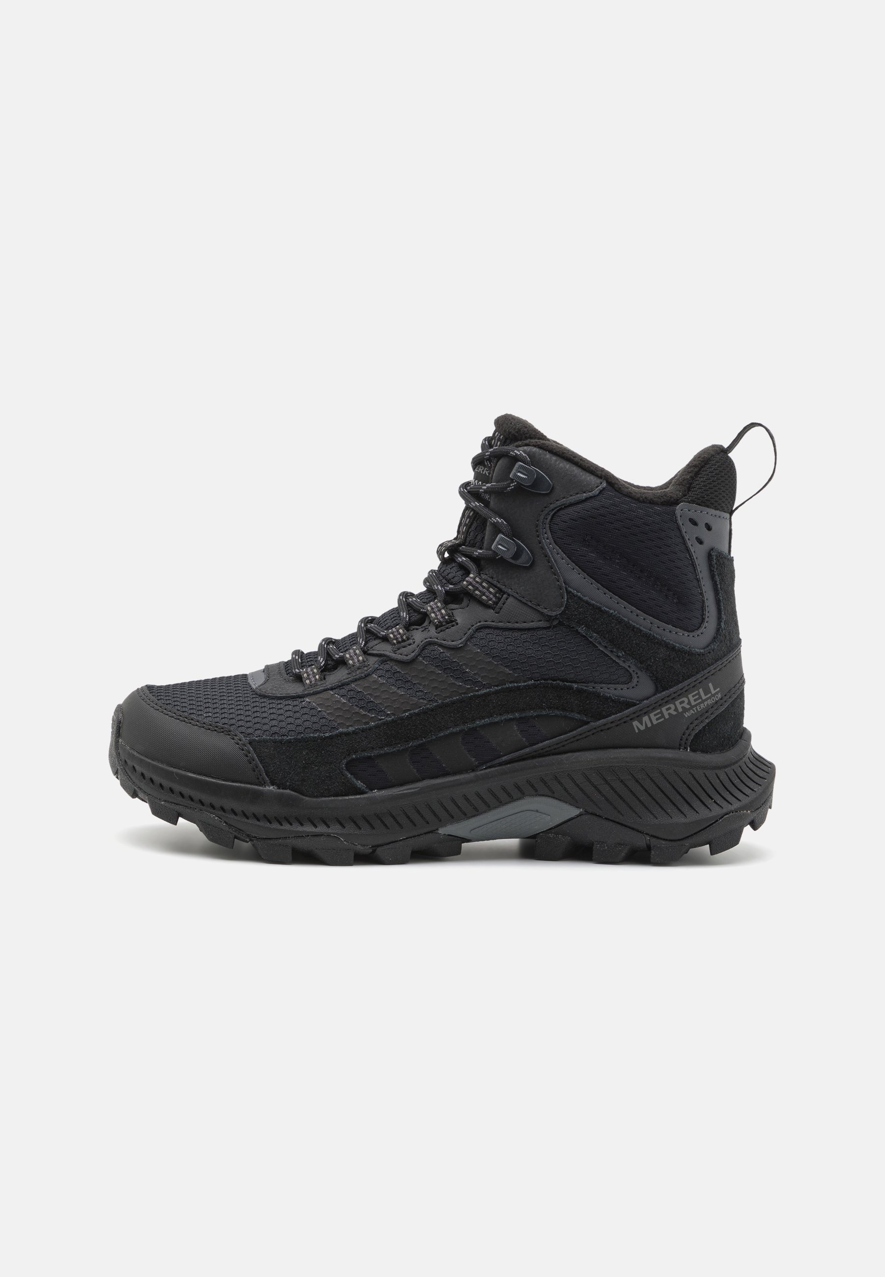 Merrell SPEED STRIKE 2 THERMO MID WP - Chaussures de randonnée - noires