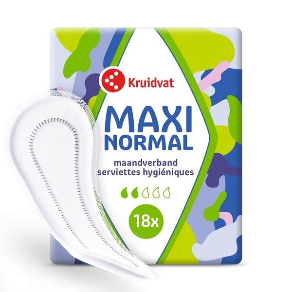 Kruidvat Normal Maxi хигијенски улошци<br>18 комада