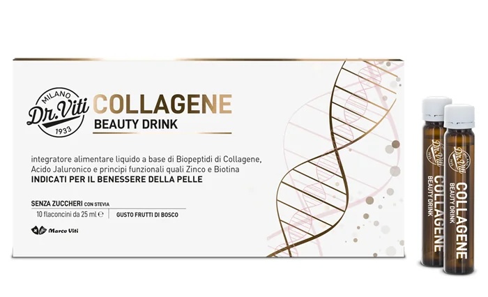 MARCO VITI Naturviti kolagen dodatak prehrani protiv starenja kože 10 bočica Skin Wellness
