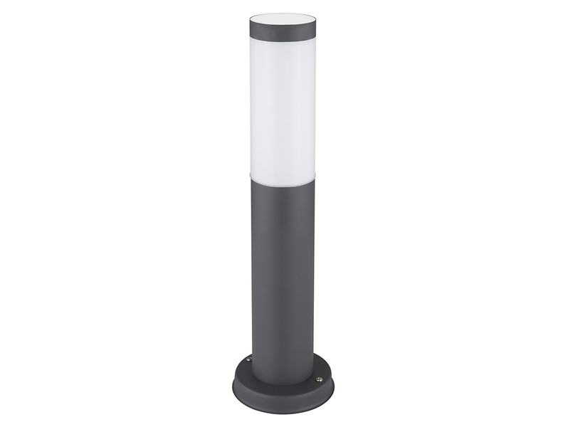 Słupek ogrodowy Boston 45 cm stalowy szary