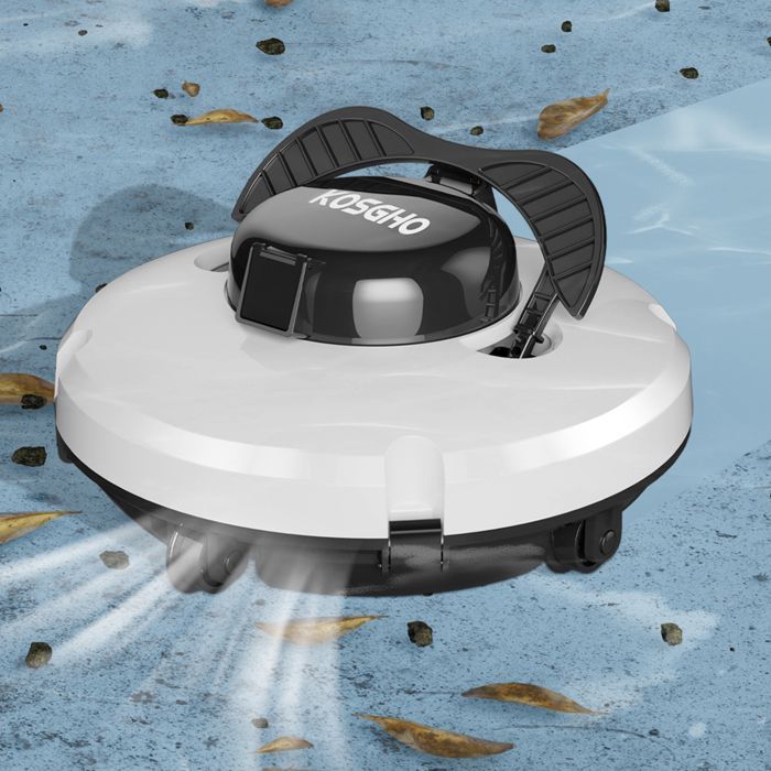 Limpiador robótico de piscinas SHIPENOPHY - Inalámbrico - Doble motor - 120 min de autonomía - IPX8