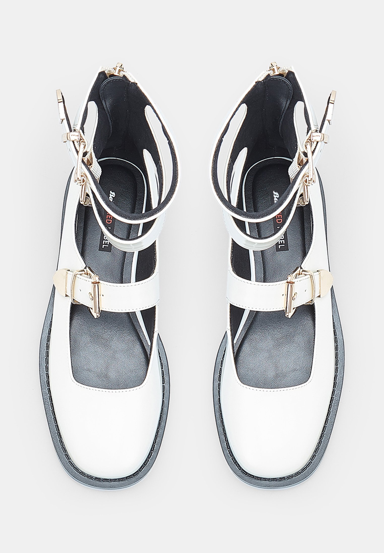 Bata MARY JANE LABEL - Ballerina's met enkelbandje - bianco