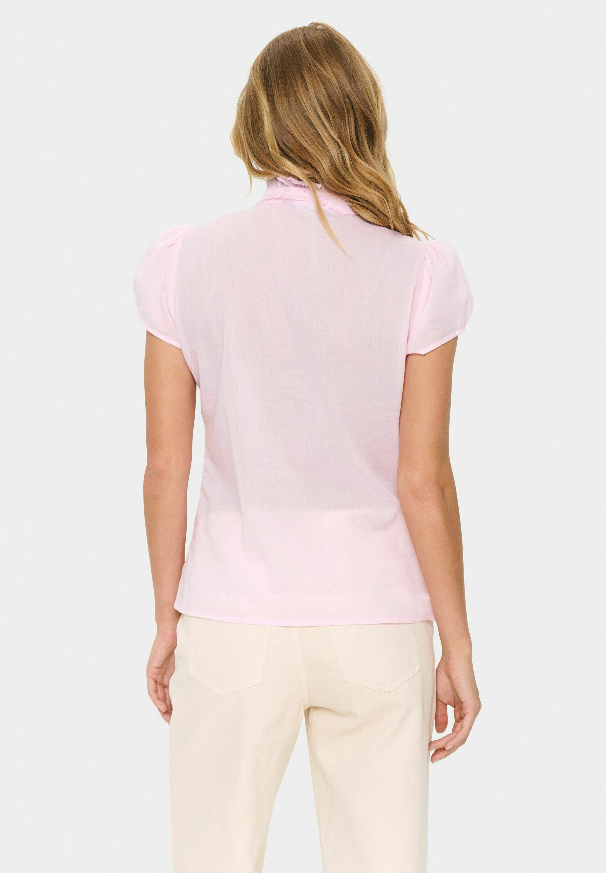 Saint Tropez TILLISZ - Camicia con bottoni - rosa a boo