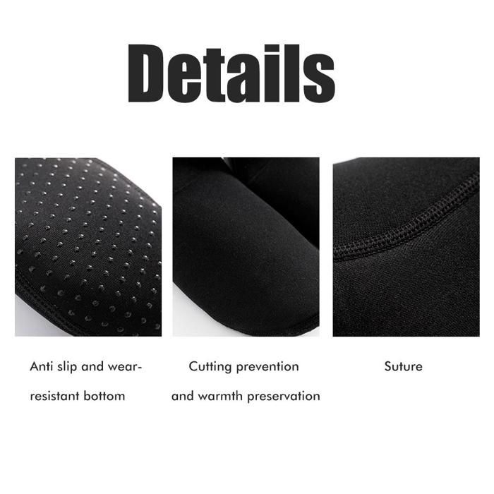 Paar Unisex-Tauchersocken aus 3 mm Neopren, rutschfest und wärmend, ideal zum Tauchen und Schwimmen