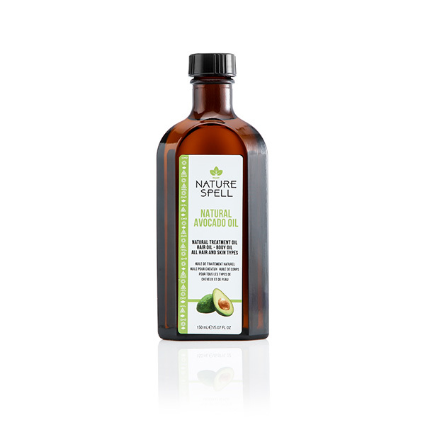 Nature Spell Avocado-olie voor haar en huid