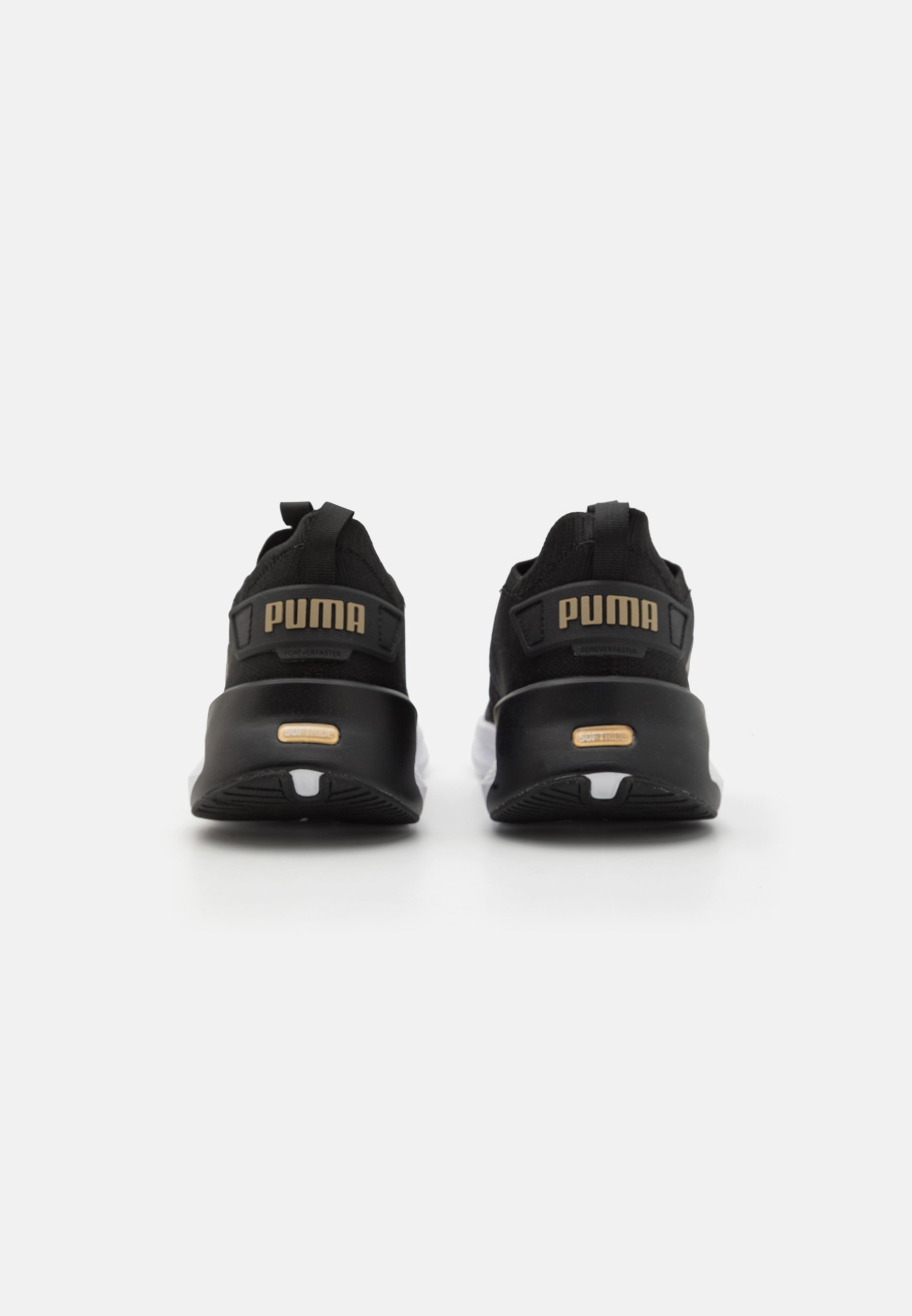 Puma SOFTRIDE SYMMETRY FUZION - Buty treningowe - czarno-złote