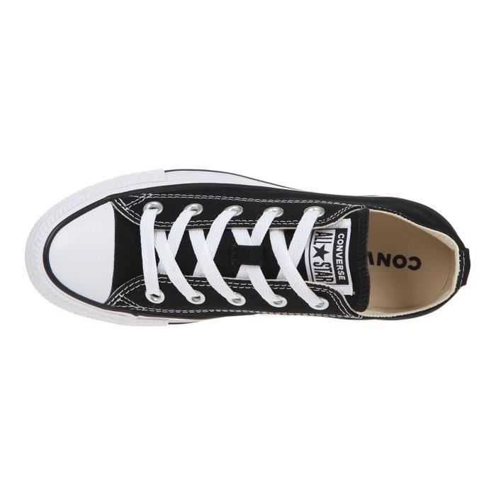 CONVERSE Baskets basses en toile - Noir - Mixte