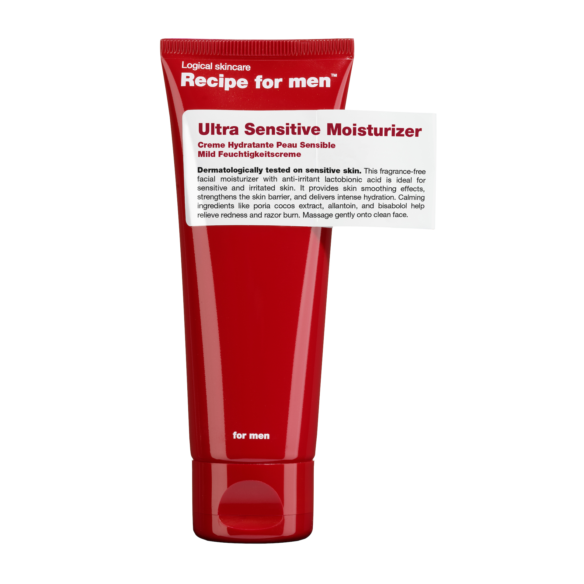 Ultra Sensitive hidratáló nappali krém 75 ml - Recept férfiaknak