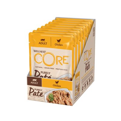 Υγρή τροφή για γάτες Wellness Core Purely Paté
