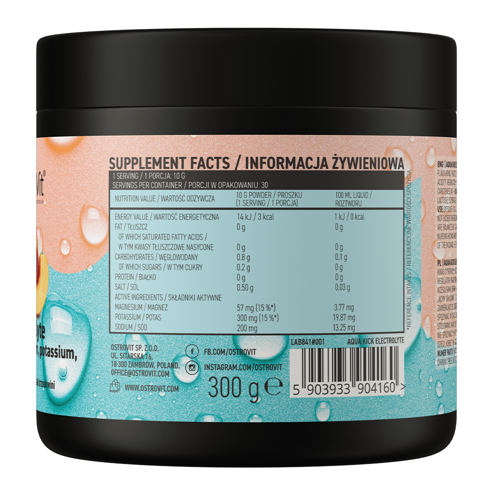 OstroVit Aqua Kick Elektrolity
