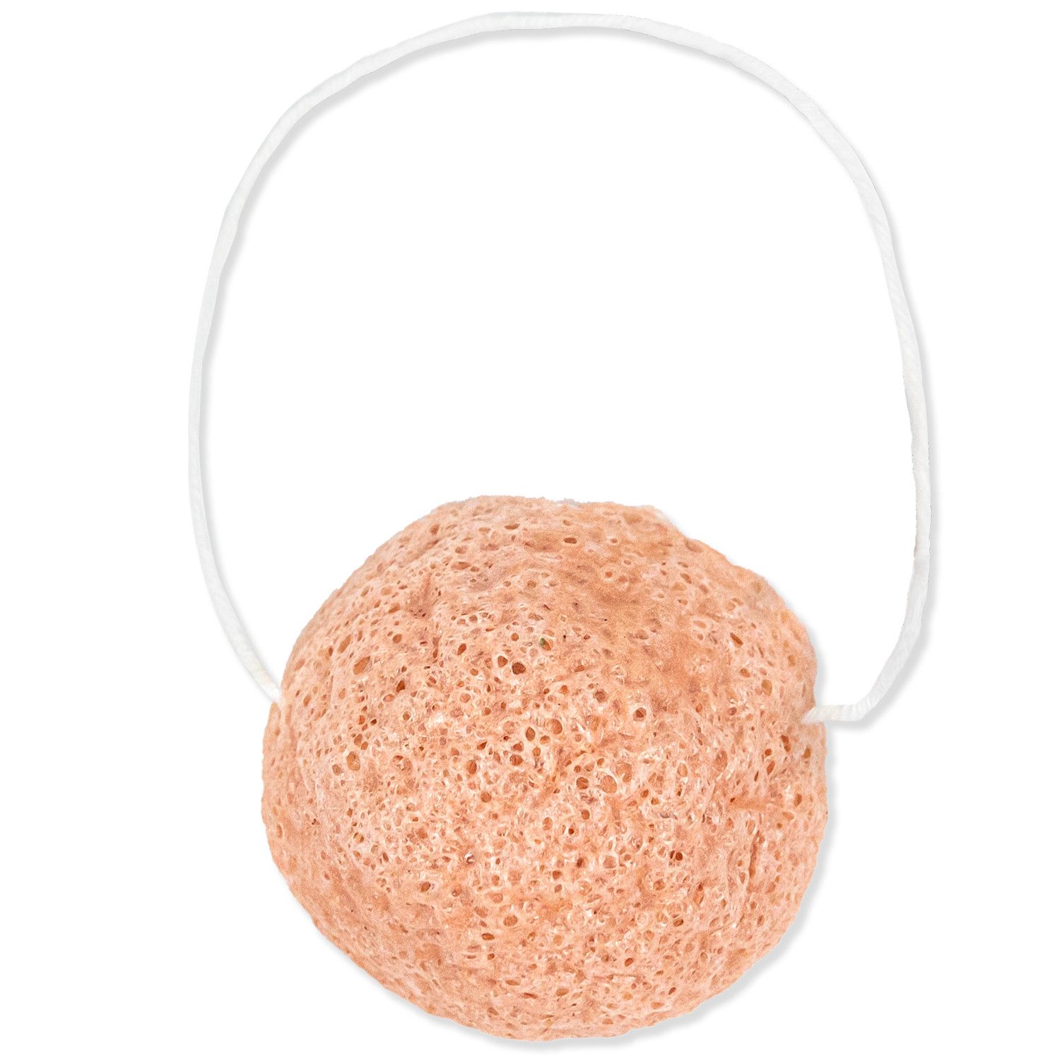 Mini Konjac sejas tīrīšanas rozā māls Sejas tīrīšanas piederumi