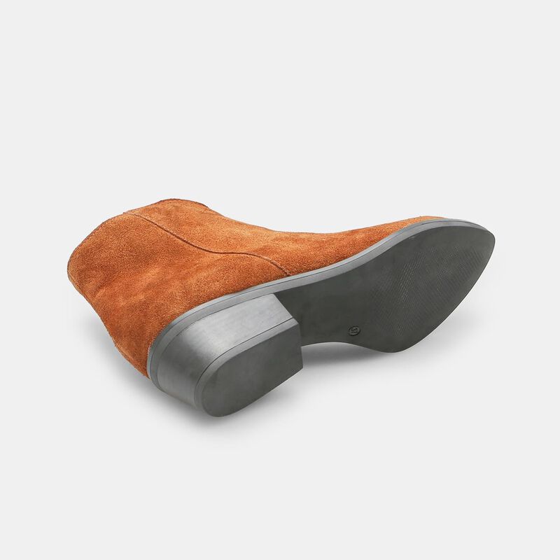 BATA damskie zamszowe botki Texan