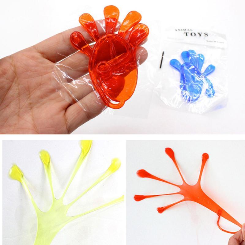 Giocattolo nostalgico dell'infanzia, divertente palma elastica e appiccicosa, grande palma da arrampicata, giocattolo per tutta la persona, novità, regalo per bambini TXTB1