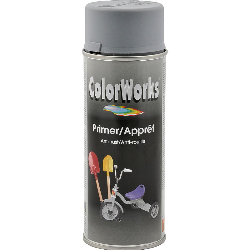 ColorWorks Spraymaali 400ml Pohjamaali harmaa Colorworks