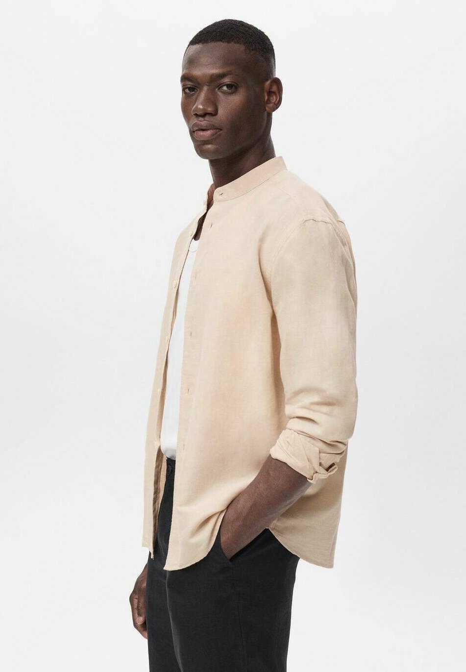 Mango MAO COLLAR - Särk - liivakarva