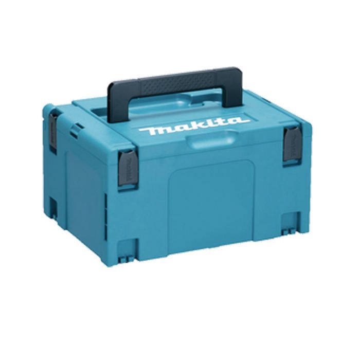 Pack 2 batteries 18V 6Ah + Chargeur double DC18RD + Coffret Makpac | 198077-8 - Makita