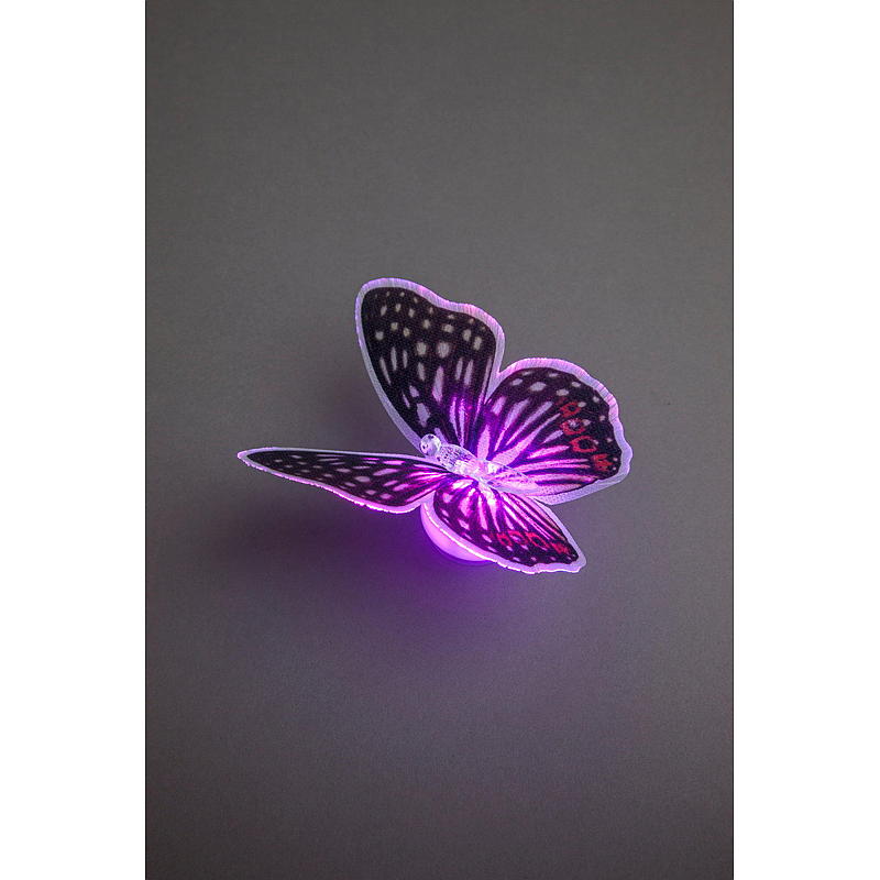 Farfalla Light IT con ventosa, luce LED