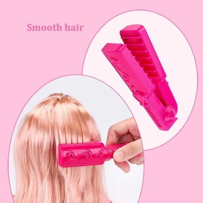 Styling- en make-uphoofd - 35-delig stylinghoofd met haaraccessoires - fantasiespelcadeau voor meisjes