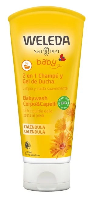 WELEDA Weleda Baby Calendula Gel douche et shampoing pour bébé 200 ml