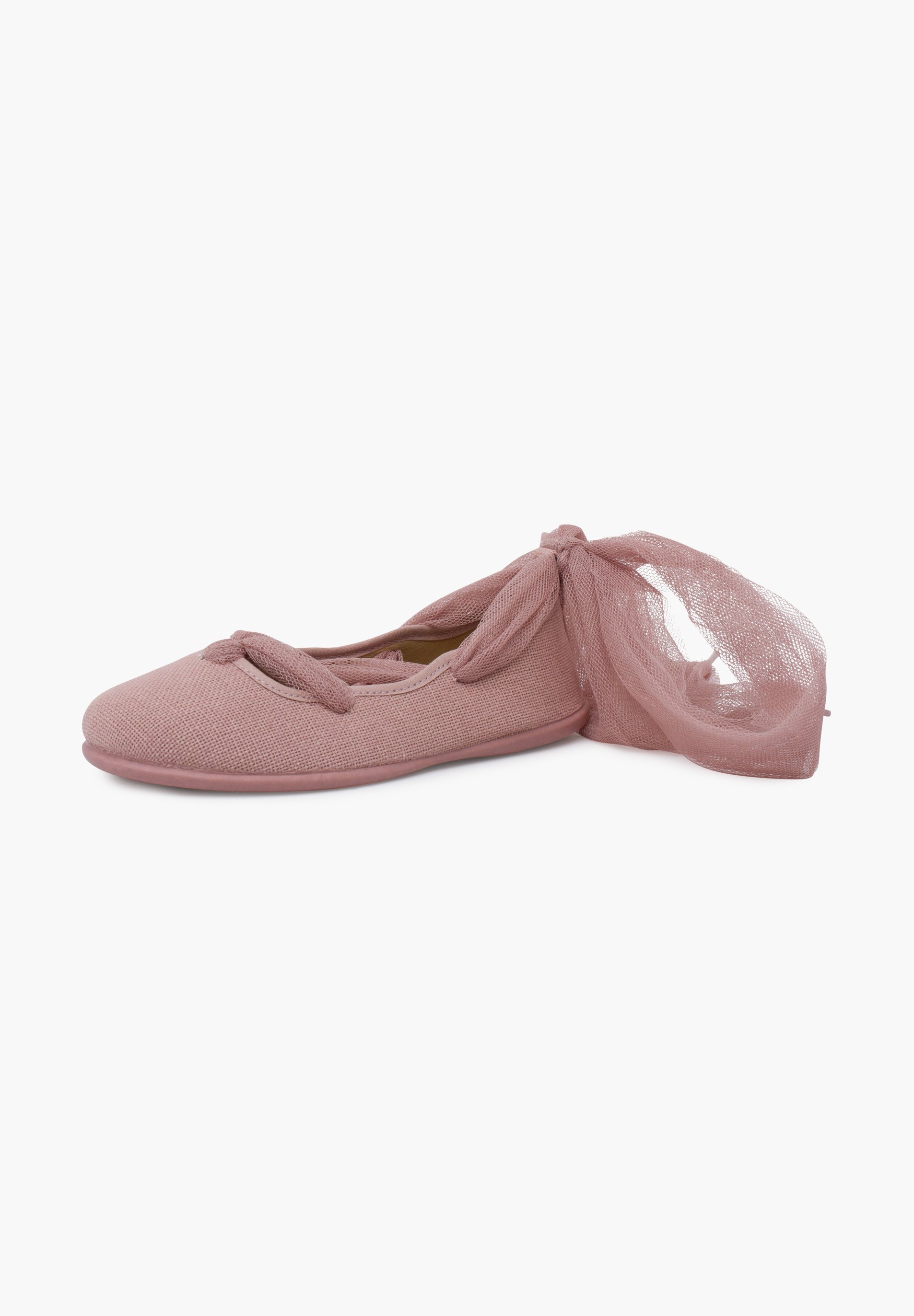 Pisamonas BRIDES CROISÉES - Ballerines à bride cheville - rose poudré