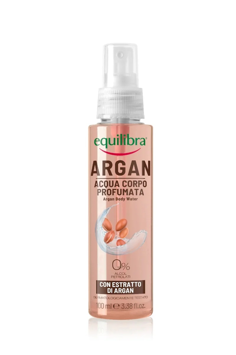 EQUILIBRA Coffret corps Equilibra Argan Dermo Bain délicat 400 ml + eau de bain parfumée 100 ml + crème corporelle régénérante 200 ml
