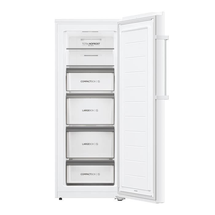 HAIER Upright Freezer 226L - H4F226WEH1 - Series 3 - Total No Frost - Connectivity - Energy Class E - White