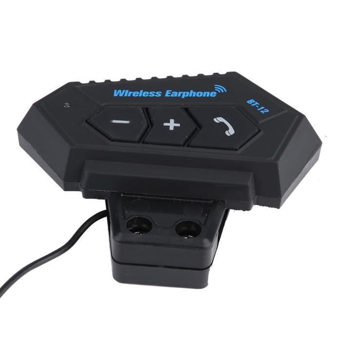 Casco de moto - Qii lu - Bluetooth 4.1 - Manos libres - 180 g