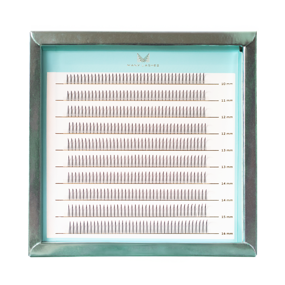Many Lashes Master Box A-klasiskās skropstas