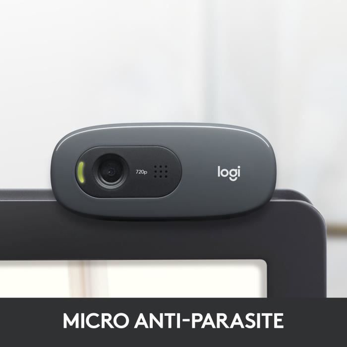 Cámara web - 720p - Logitech - C270 - Micrófono incorporado