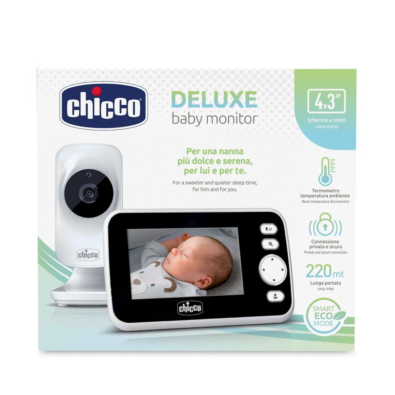 Monitor video pentru bebeluși Vigilabébés Deluxe
