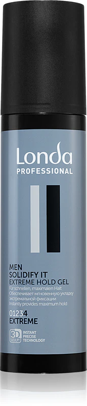 Londa Professional Men Solidify It Extra Strong Hold Styling Gel