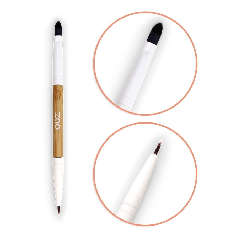 ZAO Pinceau Bambou Duo Eyeliner-Lèvres