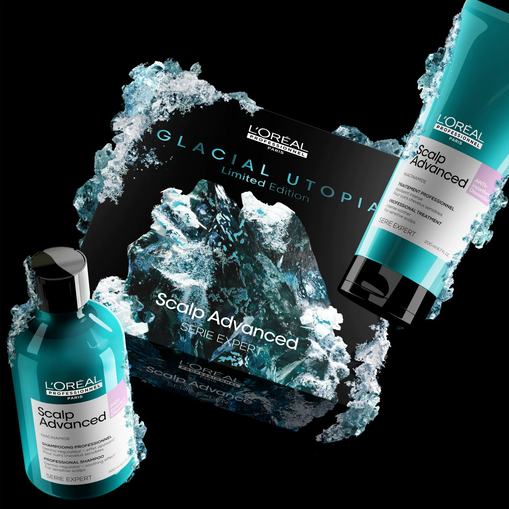 Loreal Professionnel Scalp Advanced Duo zestaw - Szampon + Krem