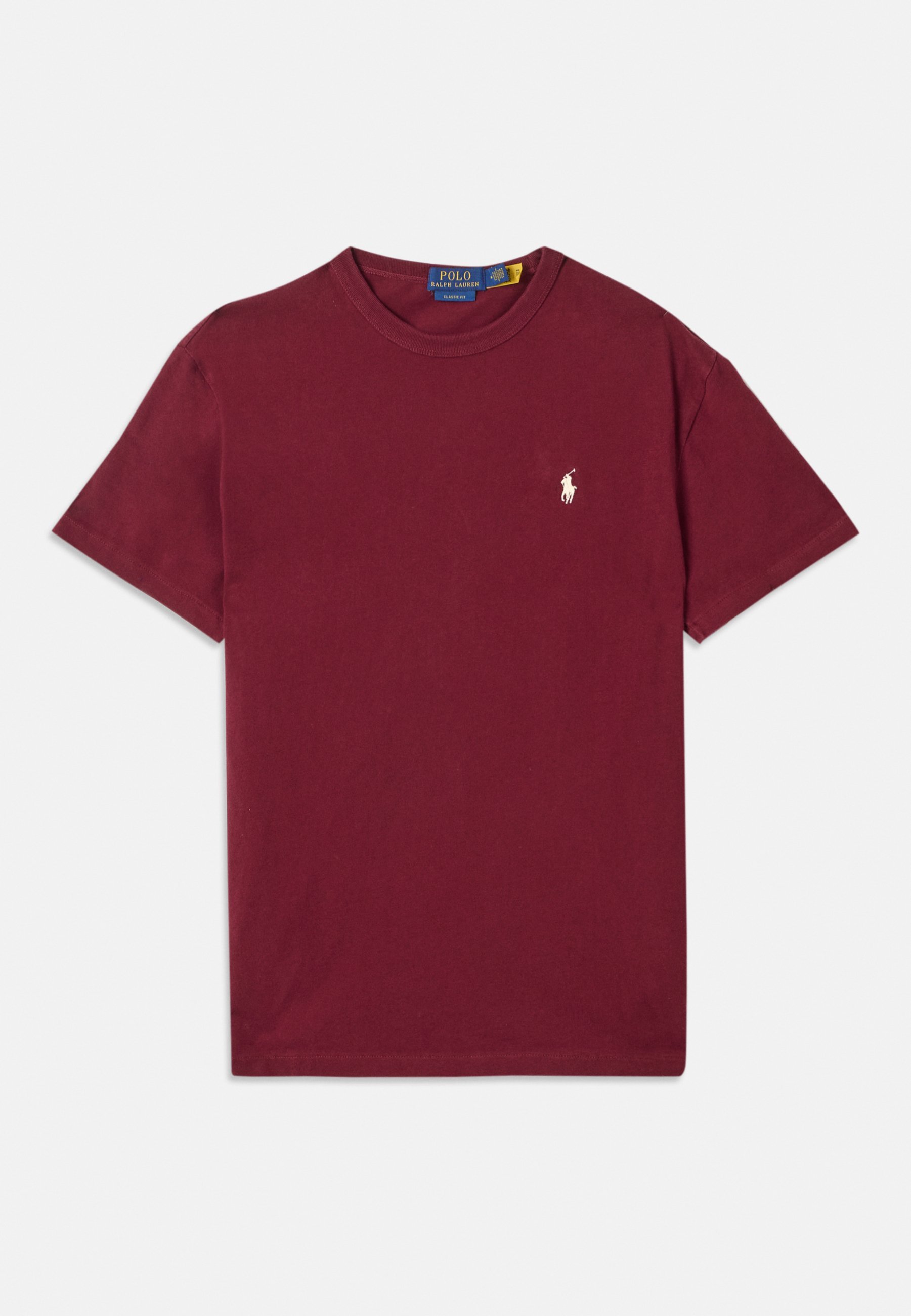 Polo Ralph Lauren MANCHES COURTES - T-shirt basique - couleur vin classique