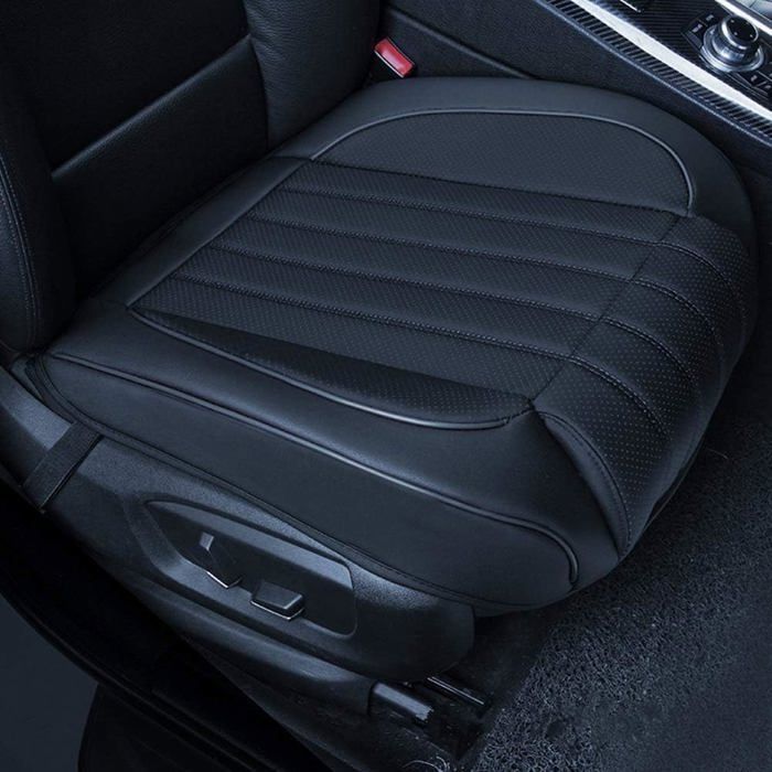 Cojín para funda de asiento de coche, protección para conductor y pasajero delantero con almohada de soporte, 1 pieza PZCC