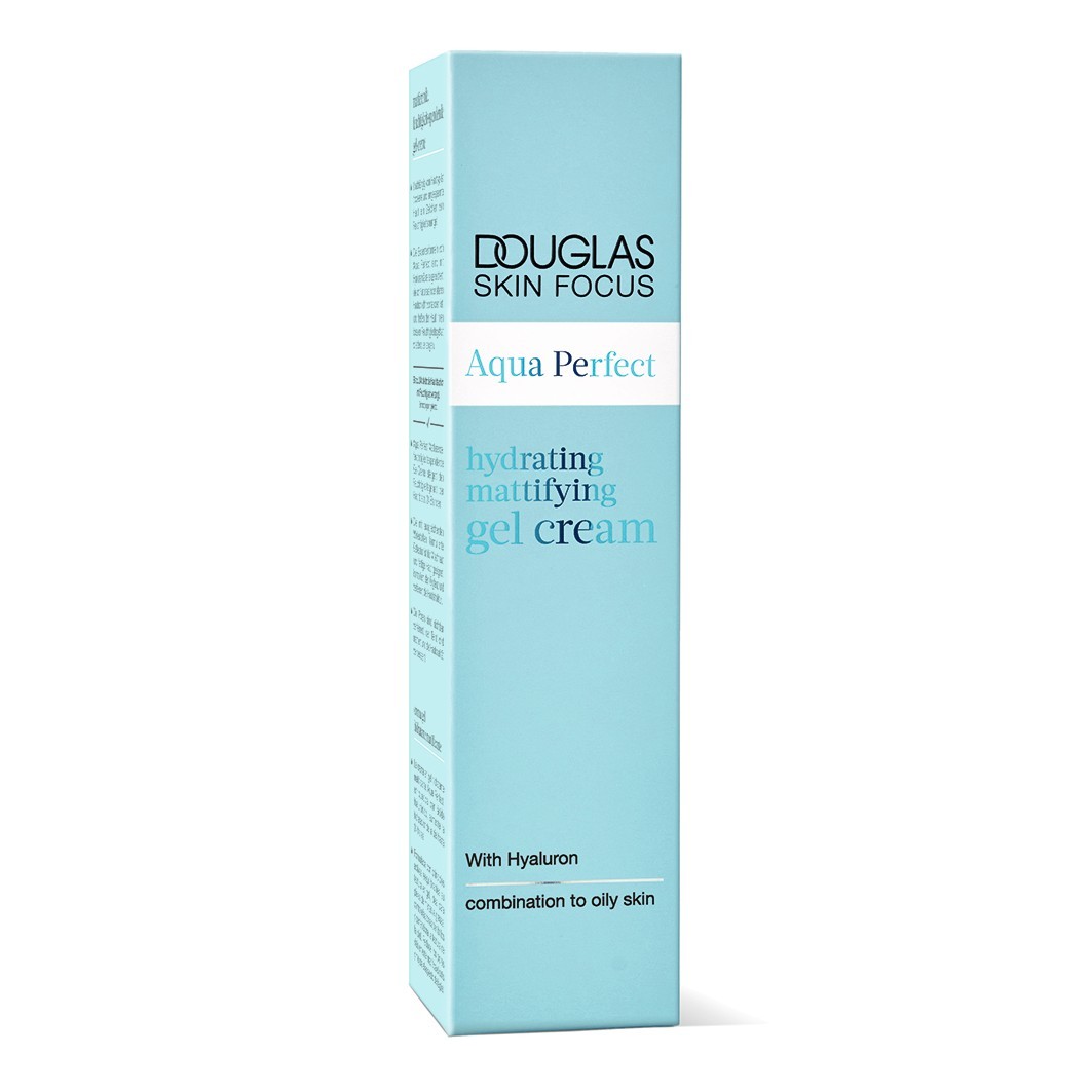 Douglas Collection Gesichtscreme Skin Focus Aqua Perfect Feuchtigkeitsspendende, mattierende Gelcreme - 50 ml