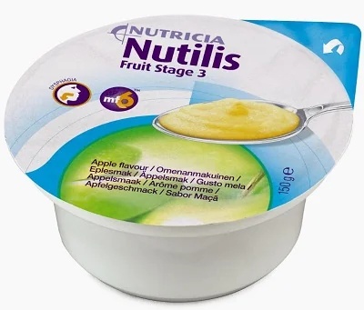 NUTRICIA Nutilis Fruit Stage 3 Appel 3 stuks