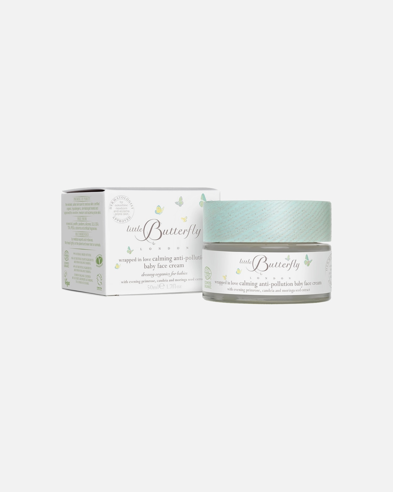 Little Butterfly London WRAPPED IN LOVE CRÈME VISAGE APAISANTE ANTI-POLLUTION