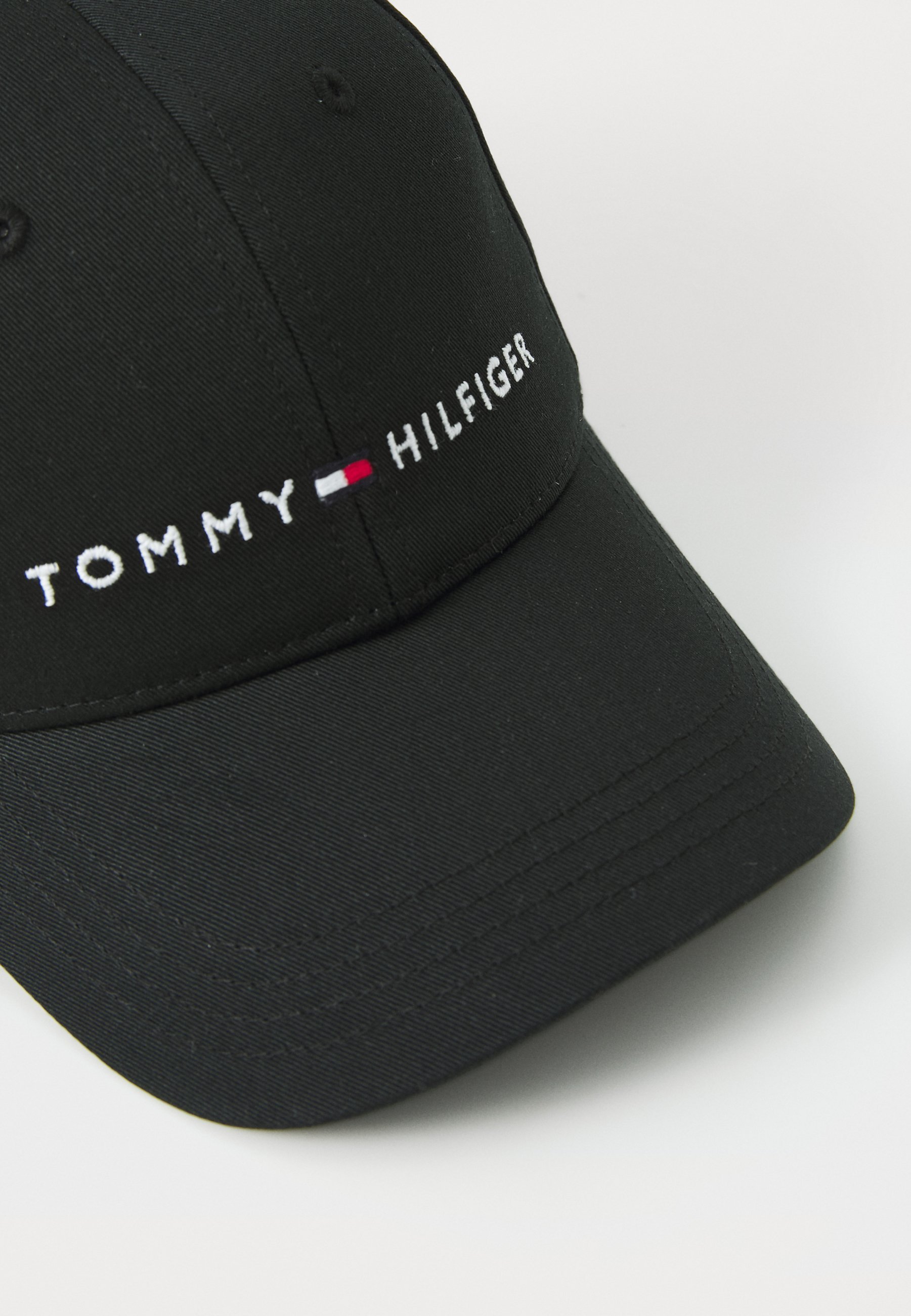Tommy Hilfiger ESSENTIAL CAP UNISEX - Pet - zwart