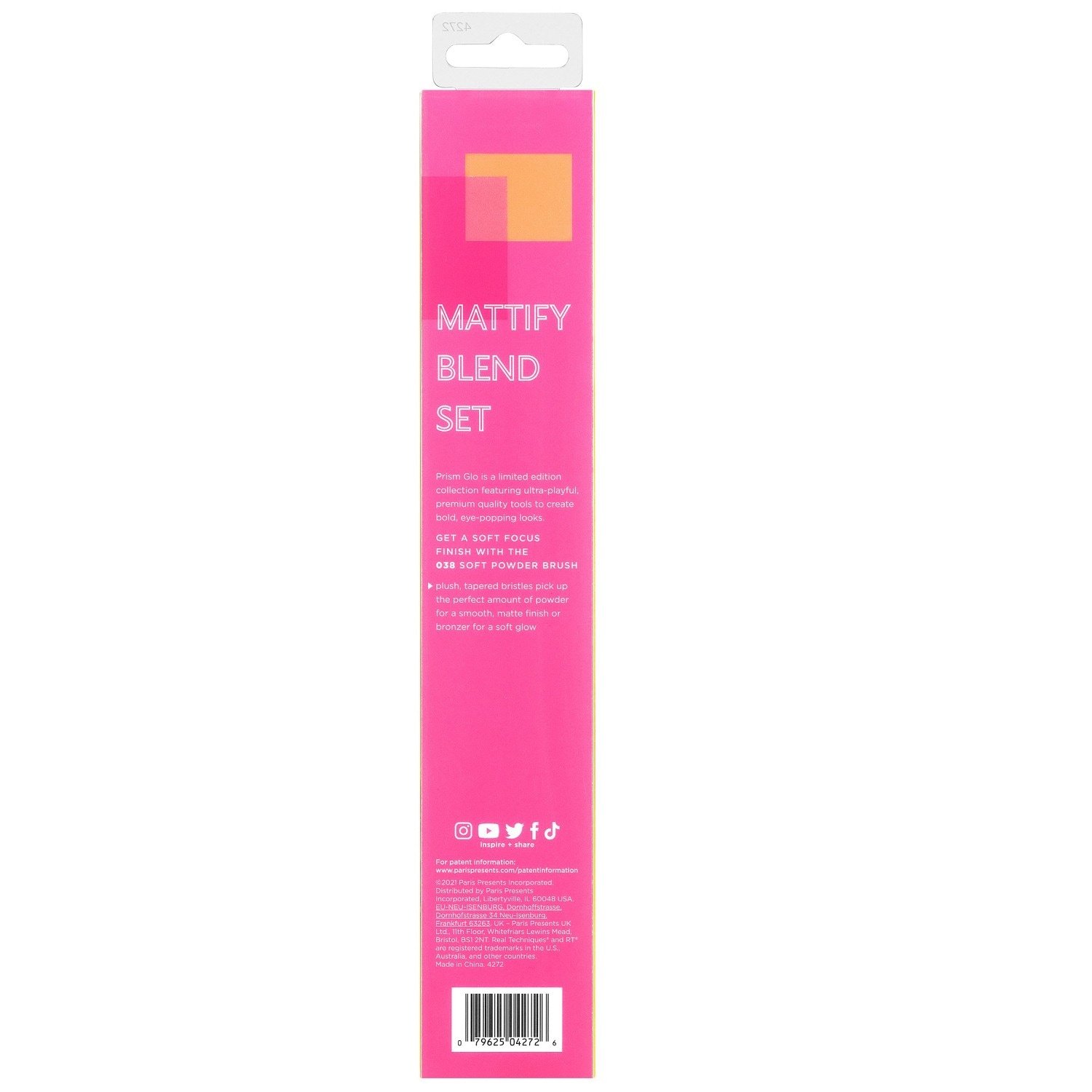 „Real Techniques“ minkštas pudros šepetėlis „Prism & Glo“ –