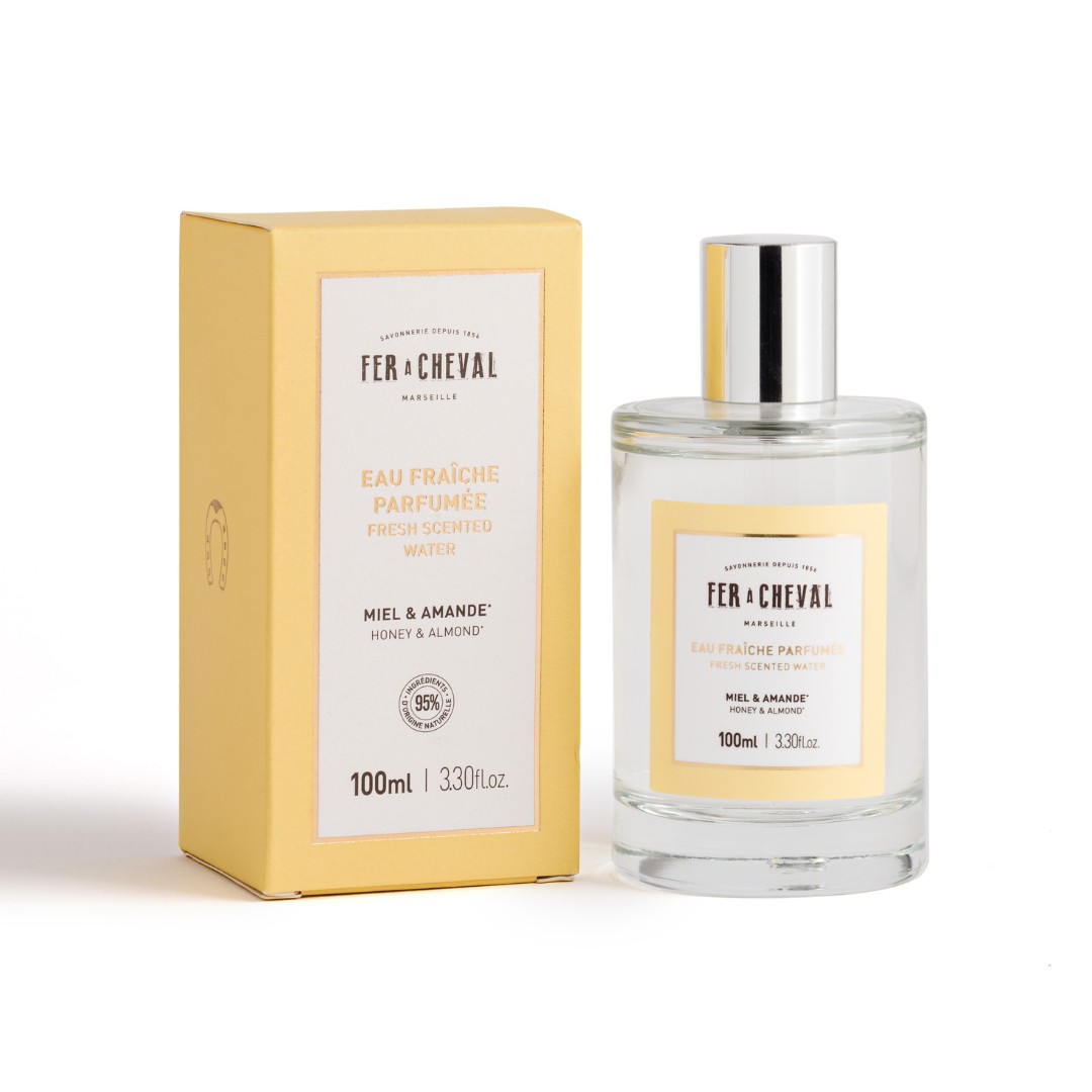 Fer à Cheval Eau fraiche parfumee Miel et amande