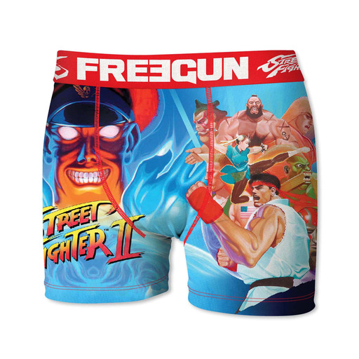 Calzoncillo Street Fighter Ii Freegun Para Niño
