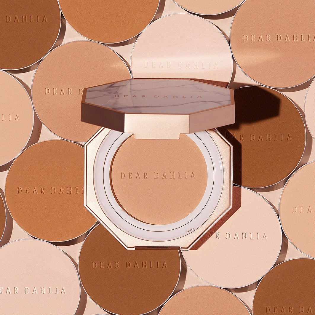 Dear Dahlia Powder Skin Paradise Soft Velvet kompaktni puder za fiksiranje lica - 10 g