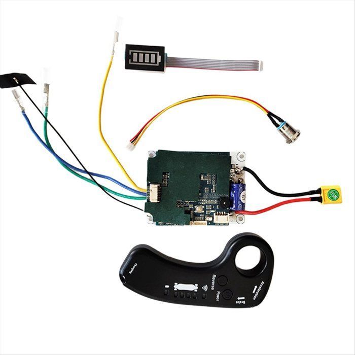 Kit de monopatín eléctrico y longboard 10S 36V, controlador de velocidad única, placa base de repuesto con control remoto.