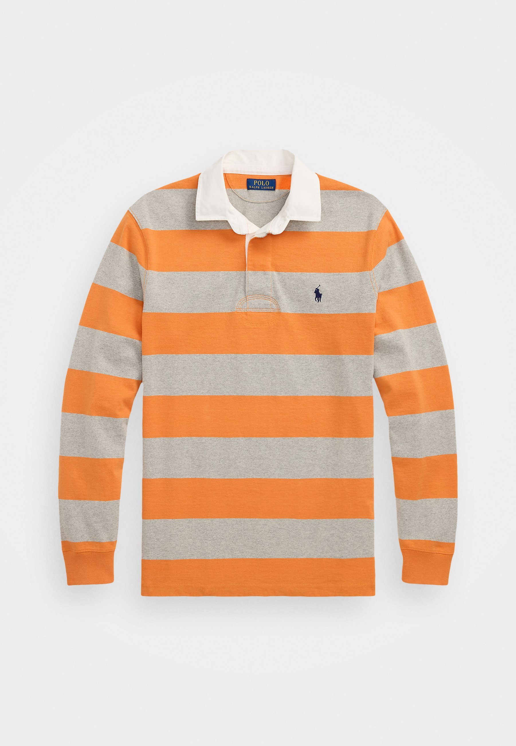 Polo Ralph Lauren LA MAGLIA DA RUGBY ICONICA - Polo - Bedford Orange/Andover Heather
