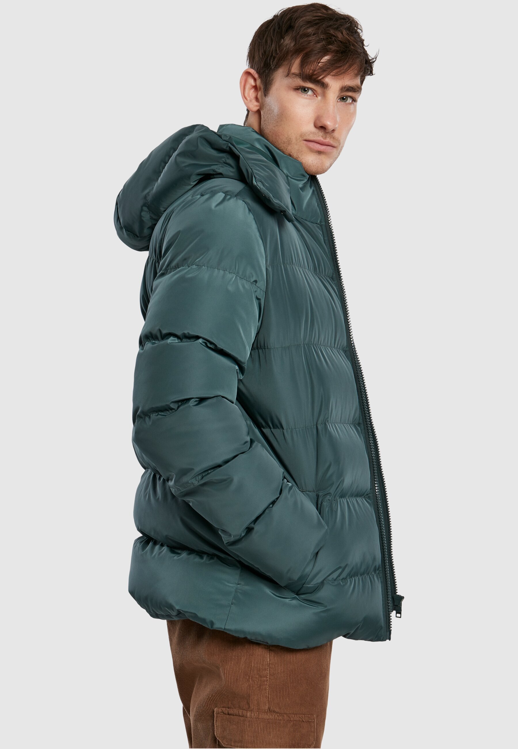 Jaqueta de inverno Urban Classics - verde-garrafa