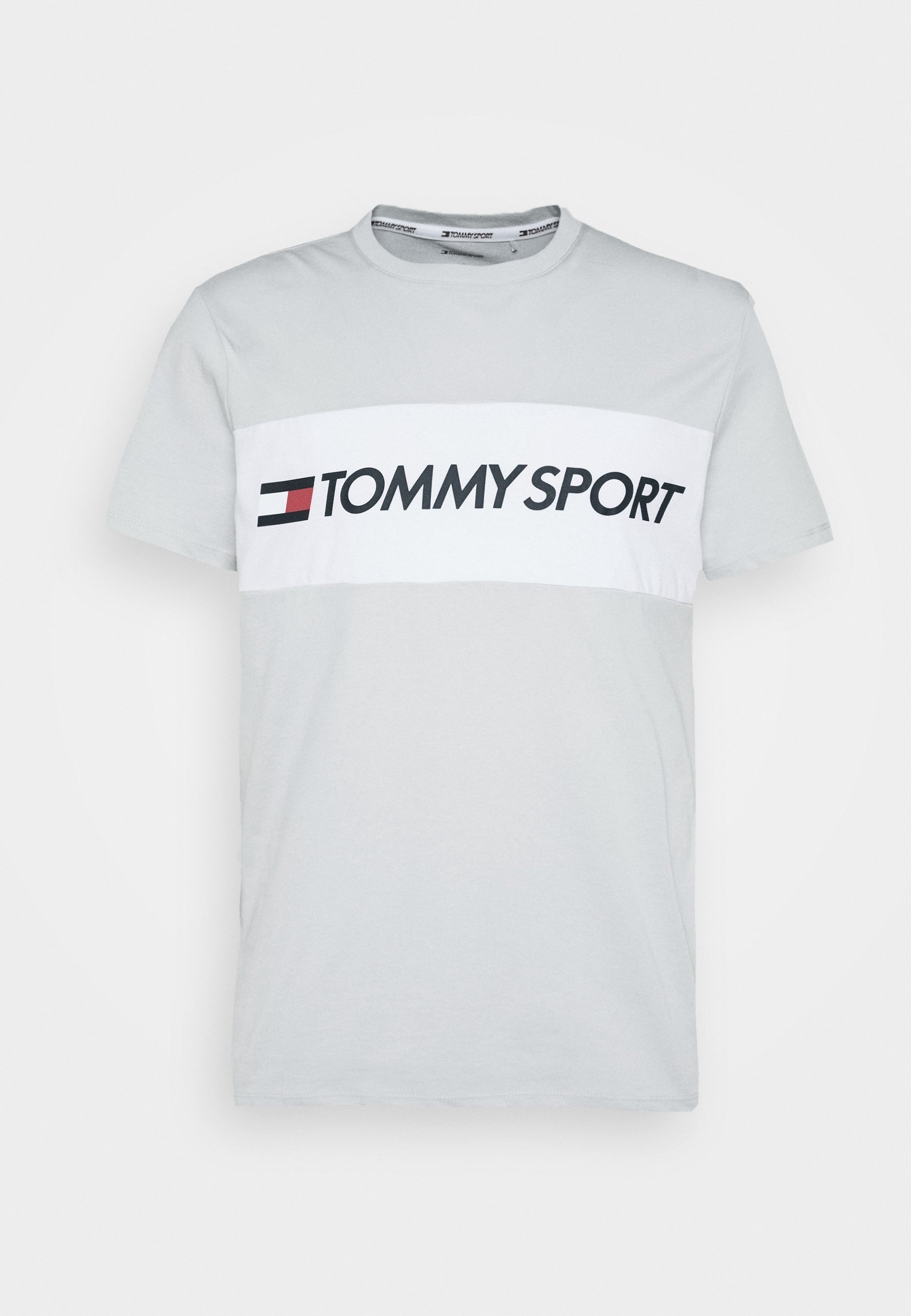 Tommy Hilfiger T-shirt met print - grijs