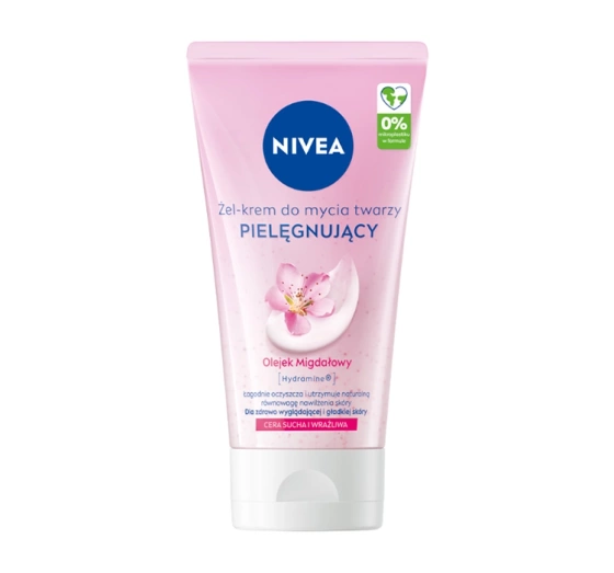 NIVEA żel krem do twarzy do mycia twarzy cera sucha wrażliwa 150 ml