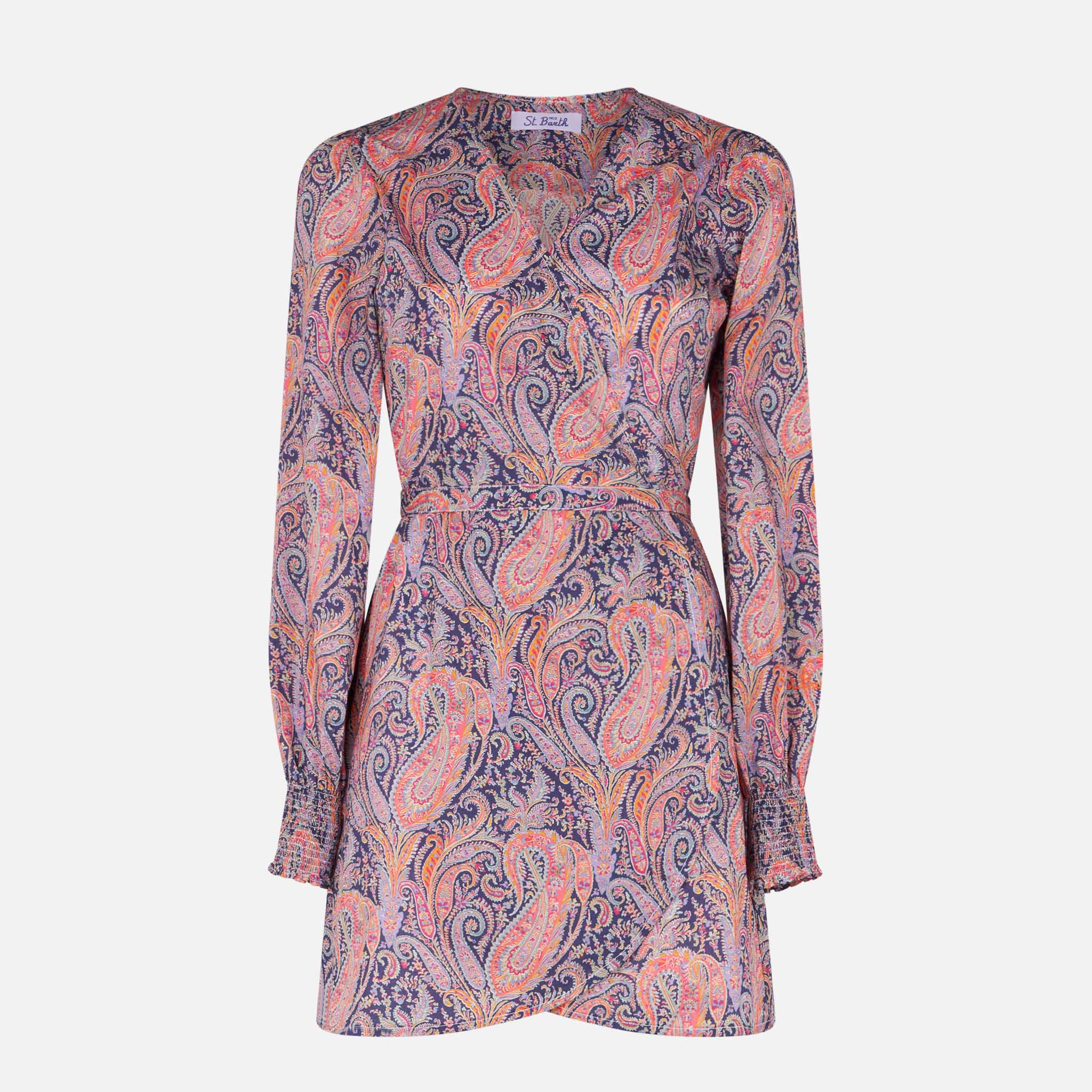 Korte katoenen jurk met Liberty-print | LIBERTY SPECIALE EDITIE