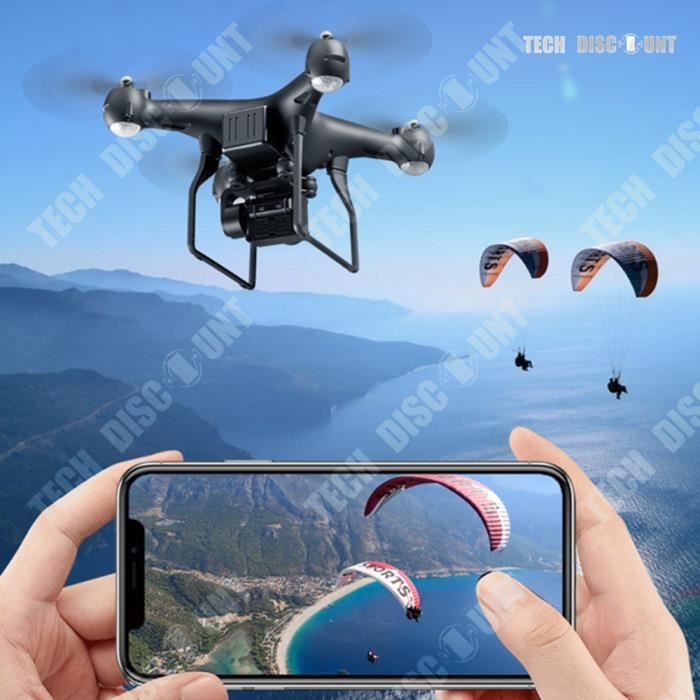 Dron TD® para fotografía aérea de ultra largo alcance/vídeo HD, cuadricóptero profesional con control remoto, aeronave no tripulada